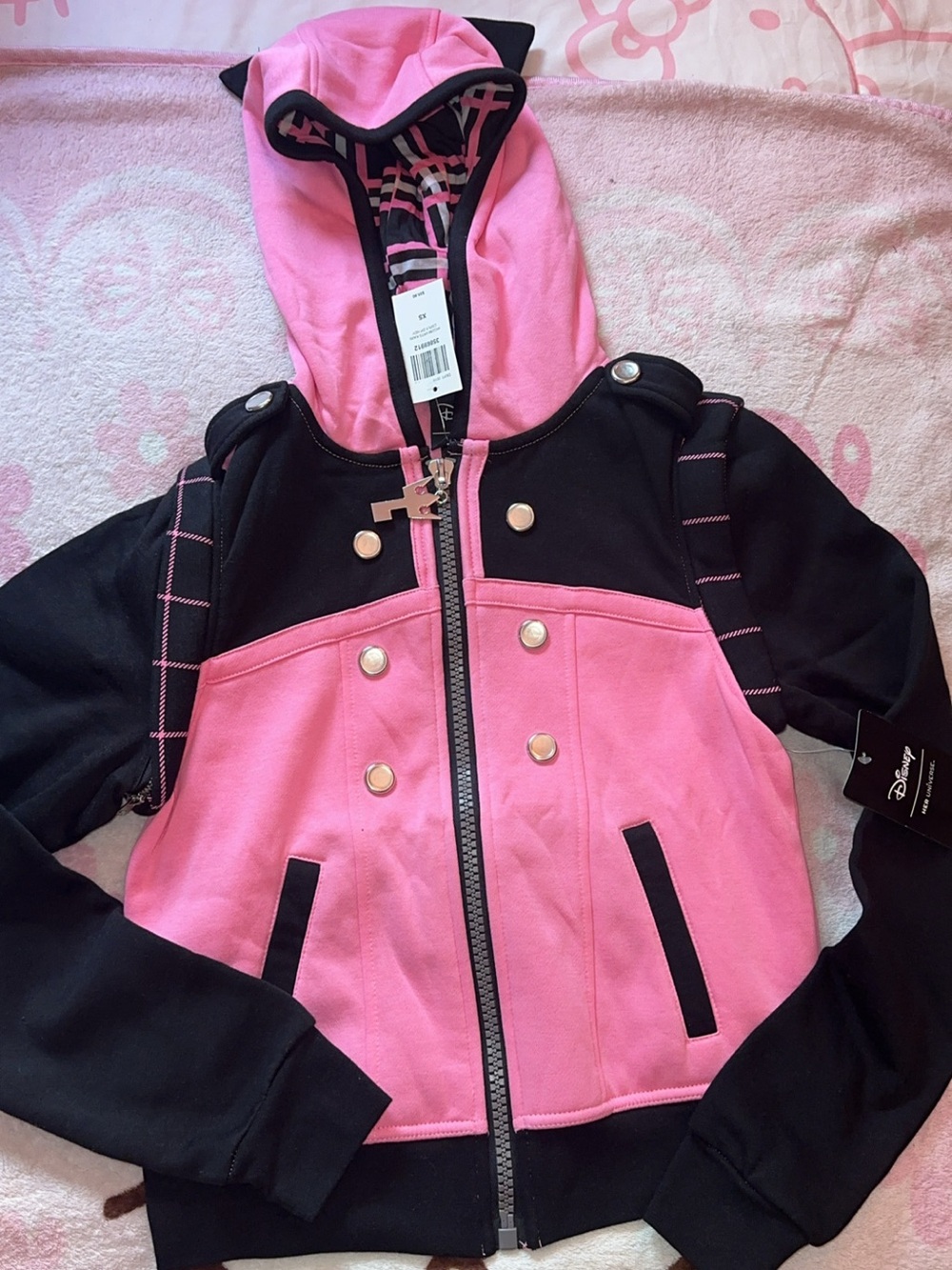Disney Kingdom Hearts Kairi Girls
Convertible Hoodie Cosplay